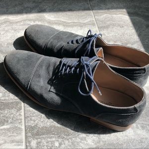 Banana Republic nubuck Oxford Men’s 12M Navy Blue